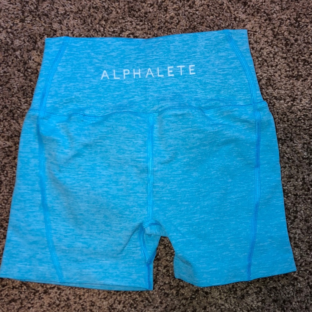 Cayman Blue R6 Alphalete Revival Shorts